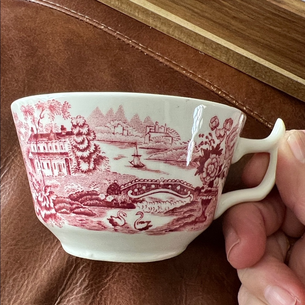 Tonquin Royal Staffordshire tea cup by Clarice Cliff made in England vintage - Picture 9 of 9